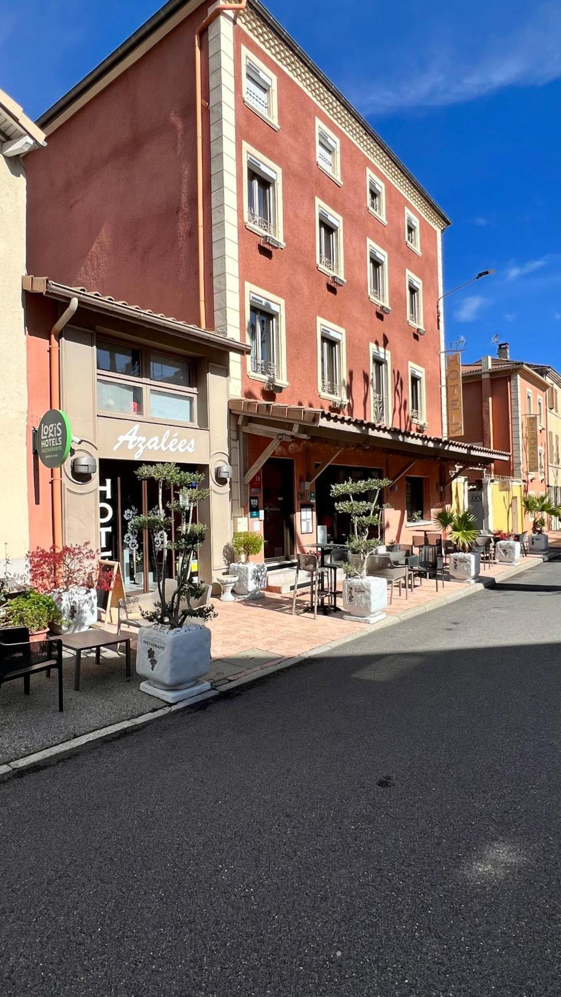 Logis Hotel Restaurant Azalees Tournon-sur-Rhone Exterior foto