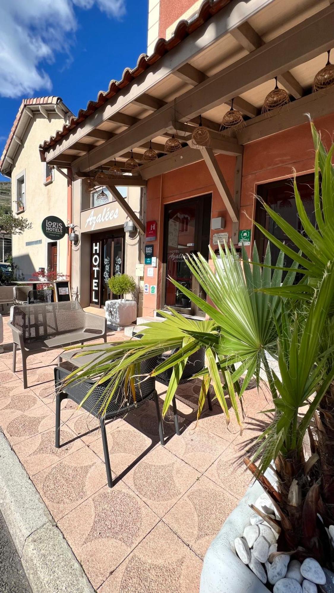 Logis Hotel Restaurant Azalees Tournon-sur-Rhone Exterior foto