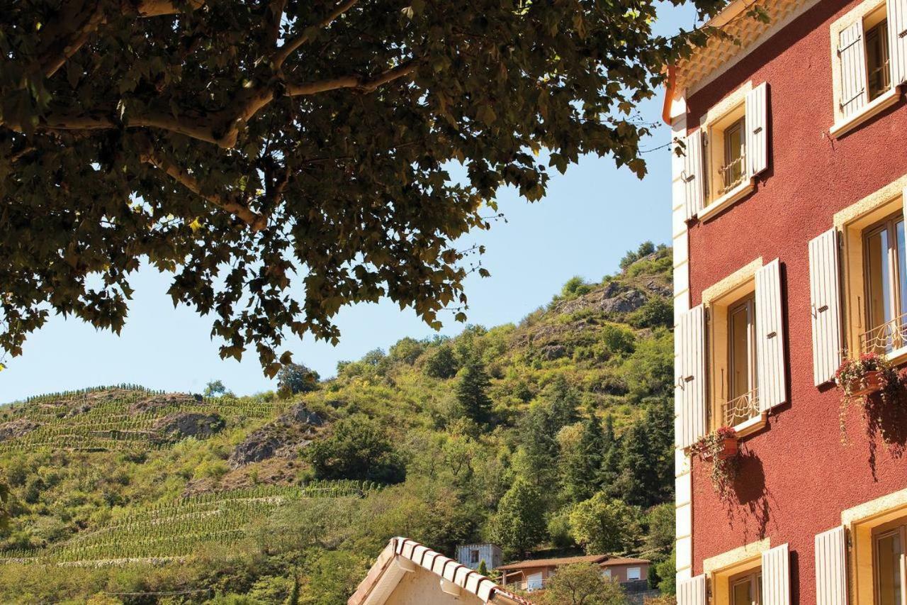 Logis Hotel Restaurant Azalees Tournon-sur-Rhone Exterior foto