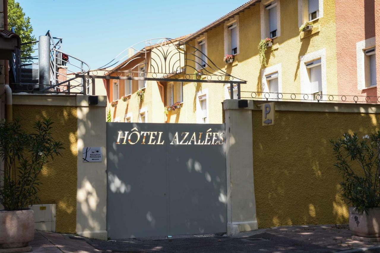 Logis Hotel Restaurant Azalees Tournon-sur-Rhone Exterior foto