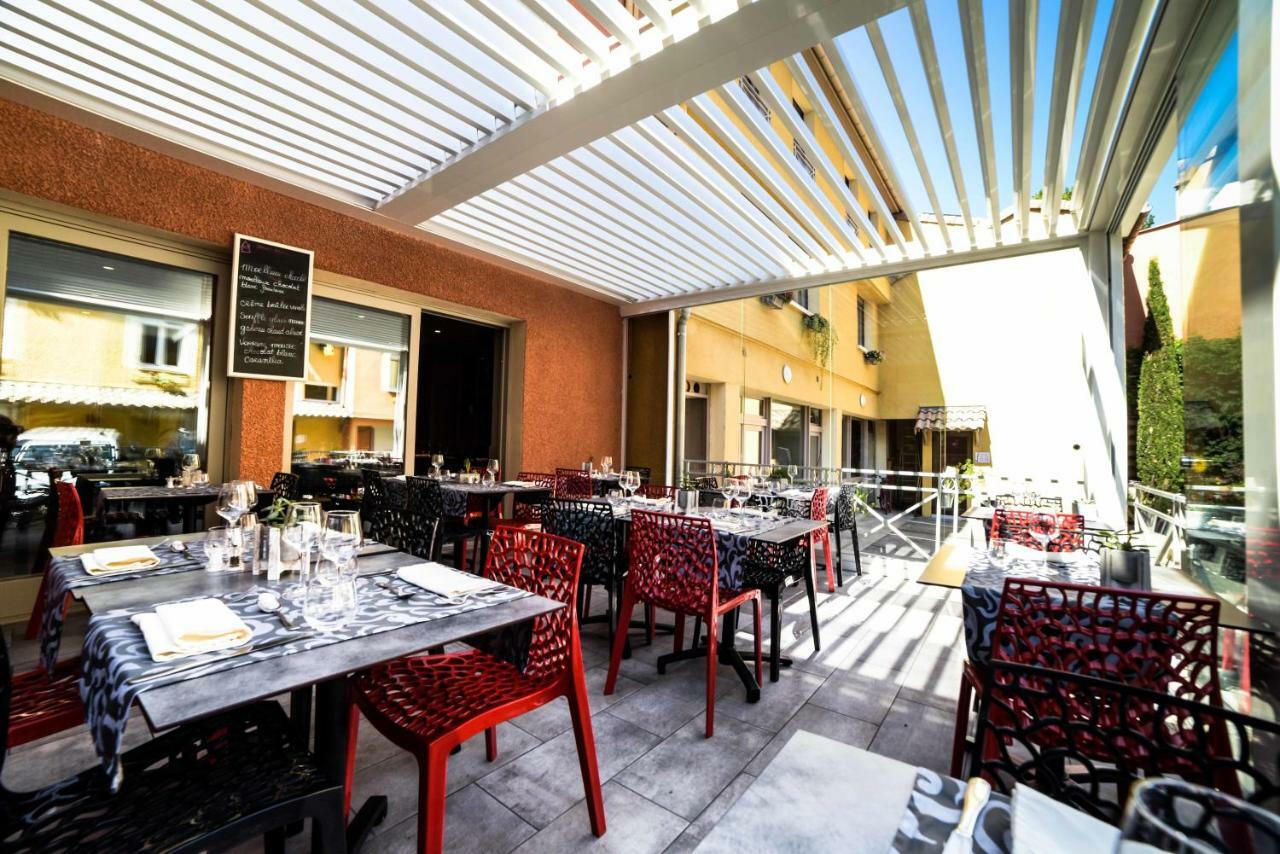 Logis Hotel Restaurant Azalees Tournon-sur-Rhone Exterior foto